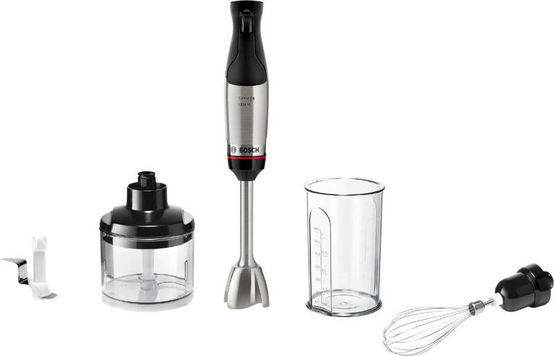 Bosch ErgoMaster Series 6 staafmixer 1000 W motor 4 QuattroBlade Pro messen