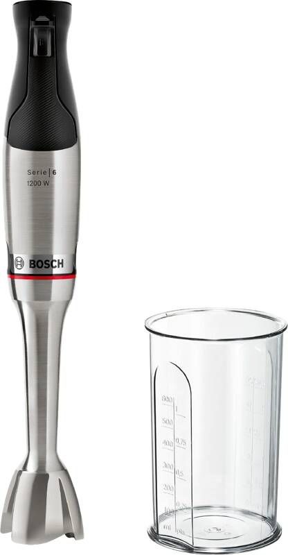 Bosch Serie 6 MSM6M810 ErgoMaster Staafmixer 1200 W Roestvrijstaal