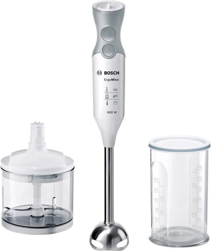 Bosch MSM66120 ErgoMixx Staafmixer 600W Hakmolen Wit