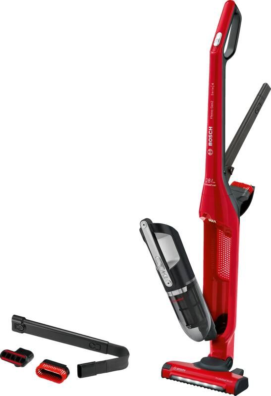 Bosch BBH3ZOO28 Flexxo Zoo&apos;o 2in1 draadloze en multifunctionele bezemstofzuiger 2 snelheden 55 min looptijd