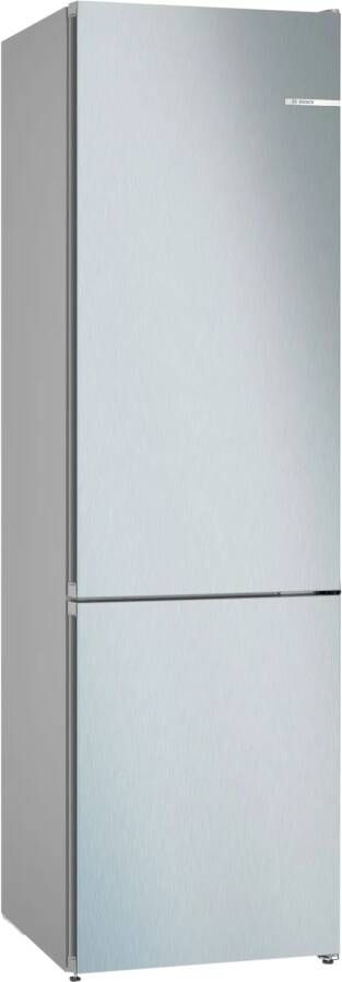Bosch KGN392LBF Serie 4 koel-vriescombinatie RVS Energielabel B