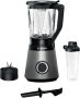BOSCH Blender MMB6174S VitaPower 30.000 tpm thermosafe glazen pot (1 5 l) inclusief stamper en to-go fles (0 6 l - Thumbnail 1