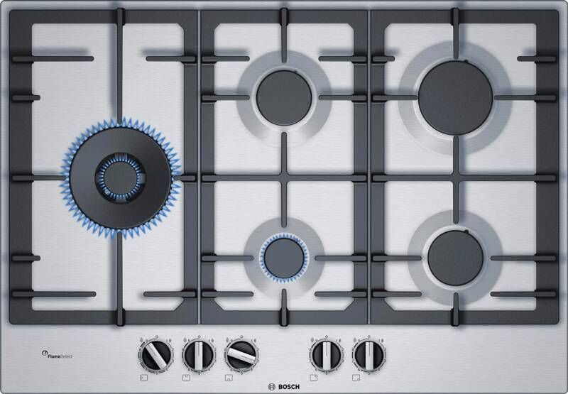 Bosch PCS7A5C90N Serie 6 Opbouw Gaskookplaat