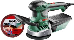 Bosch PEX 400 AE + schuurschijven (25x)
