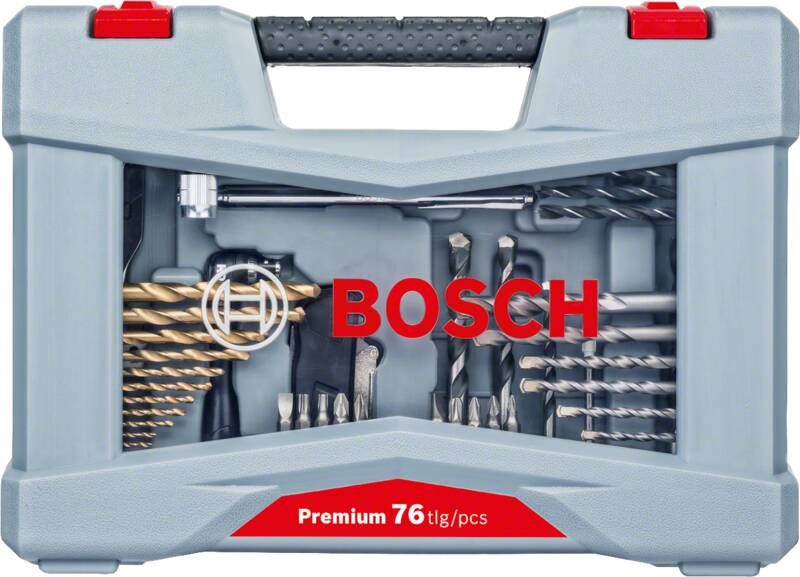 Bosch Premium X-Line 76-delige Boor- en Schroefbitset