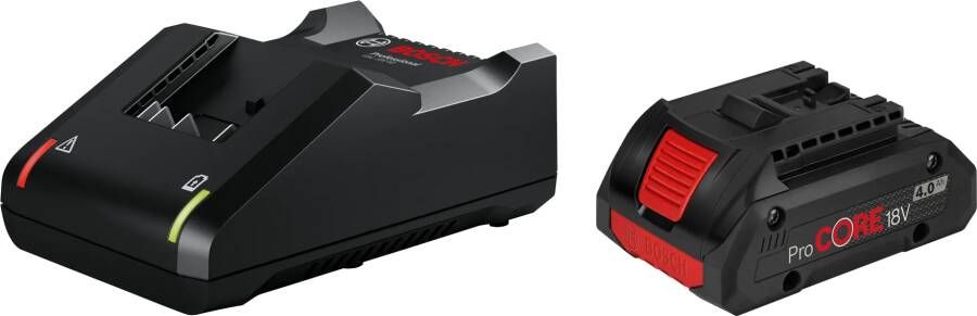 Bosch Professional Accu Starterset 18V ADVANCED (C&G 1x ProCORE18V 4 0 Ah lader GAL 18V-40)