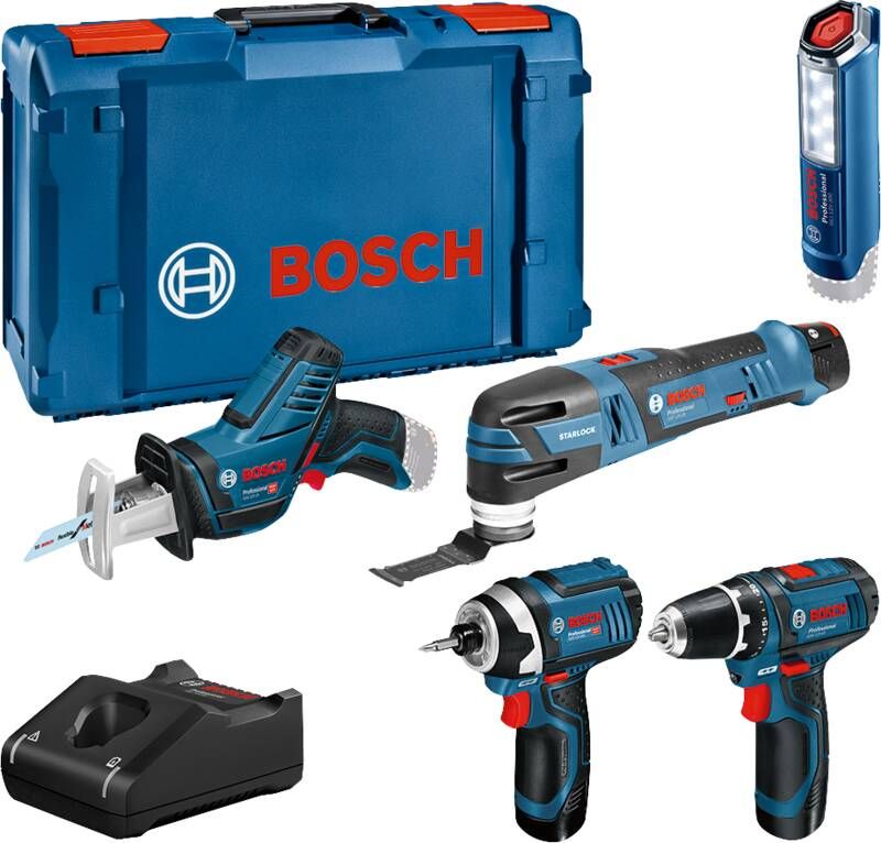 Bosch Professional 5 Toolkit 12V 0615990N1D combiset