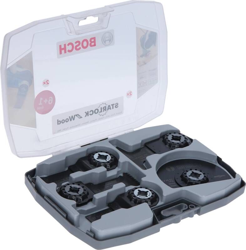 Bosch Professional 7-delige Starlock Houtset