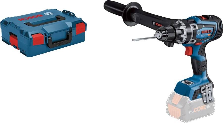 Bosch Professional GSR 18V-150 C 18V Li-Ion accu schroefboormachine body in L-Boxx 150Nm koolborstelloos