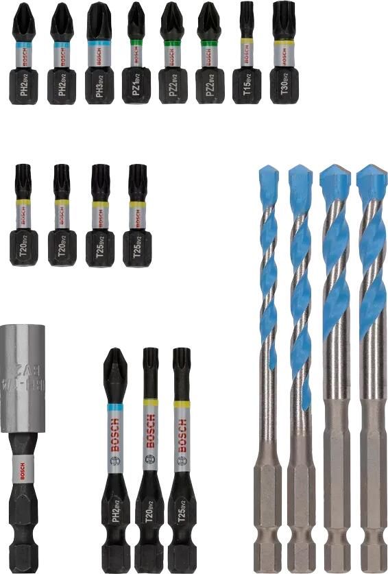 Bosch Professional 20-delige PRO Impact Mixed Set
