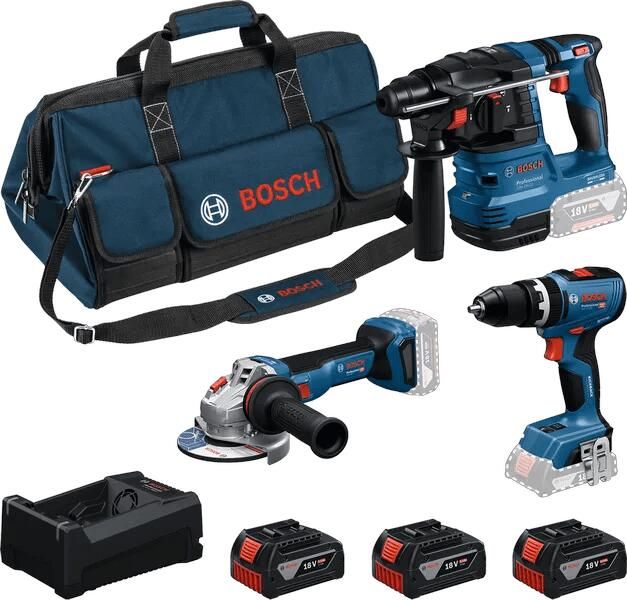 Bosch Professional 3-delige Combiset
