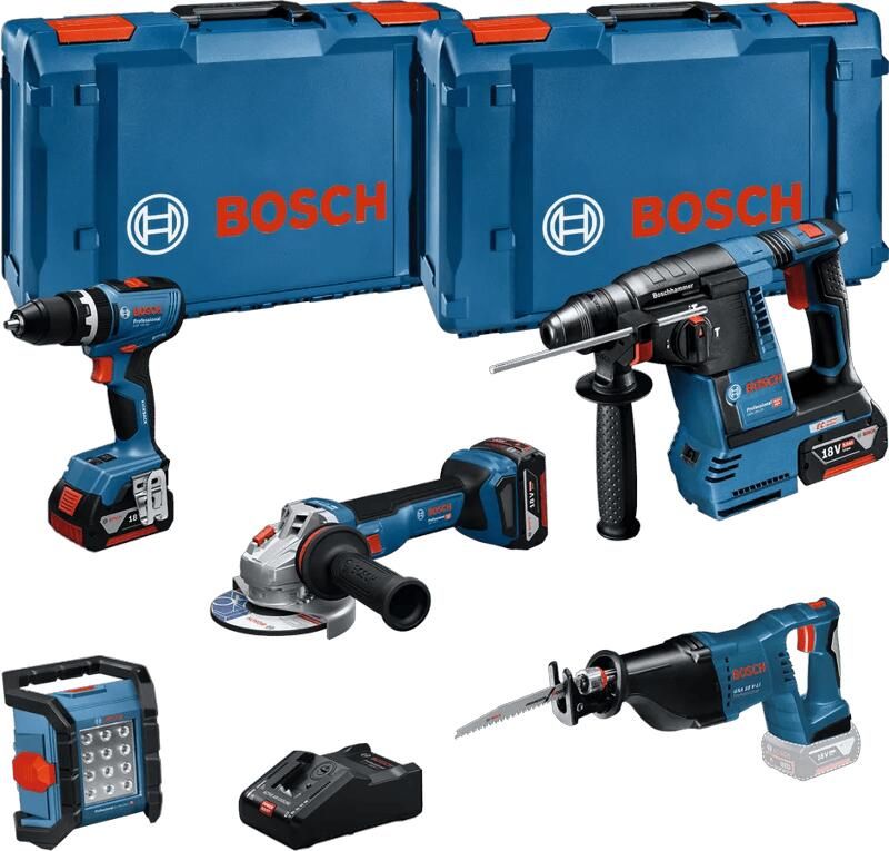 Bosch Professional 5-delige Combiset
