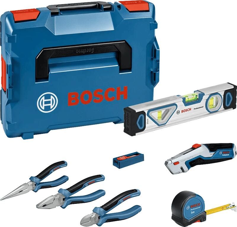 Bosch Professional 7-delige Handgereedschapsset