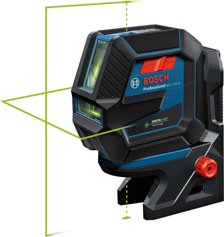 Bosch Professional GCL 2-50 G Kruislijnlaser Groen + BT 150 Statief 0601066M01