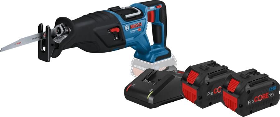 Bosch Professional GSA 18V-28 8 0 Ah ProCORE Accu (2x) Starterspakket