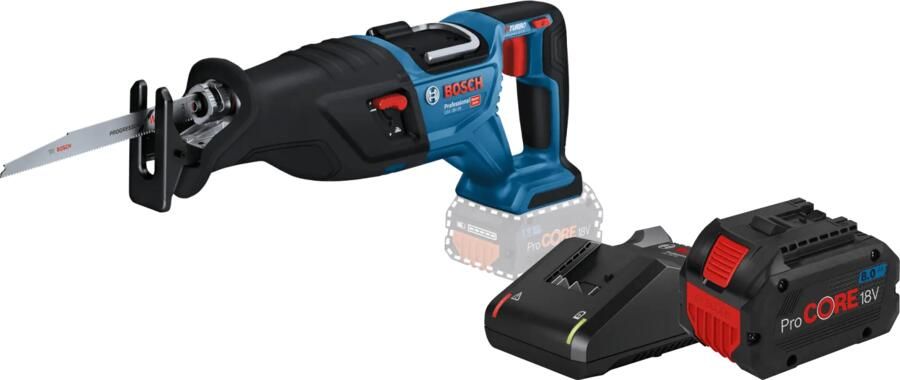 Bosch Professional GSA 18V-28 8 0 Ah ProCORE Accu Starterspakket
