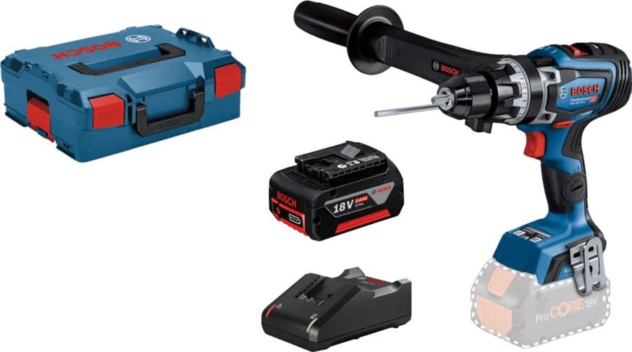 Bosch Professional GSB 18V-150 C BITURBO 5 0 Ah GBA Accu Starterspakket