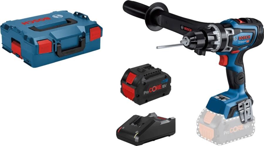 Bosch Professional GSB 18V-150 C BITURBO 8 0 Ah ProCORE Accu Starterspakket
