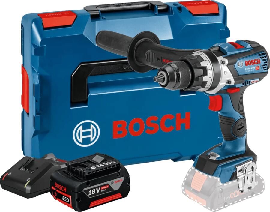 Bosch Professional GSR 18V-110 C 5 0 Ah GBA Accu Starterspakket