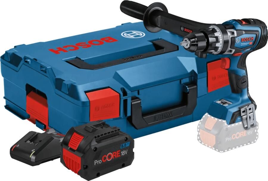 Bosch Professional GSR 18V-150 C 8 0 Ah ProCORE Accu Starterspakket