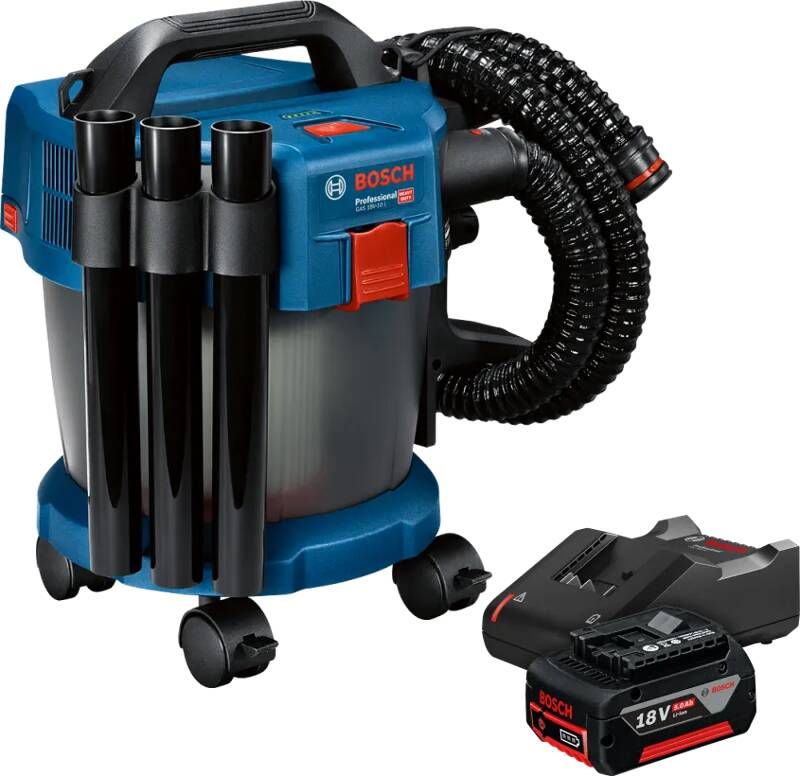 Bosch Professional GAS 18V-10 L 5 0 Ah GBA Accu Starterspakket