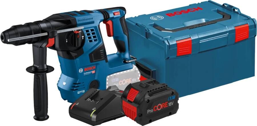 Bosch Professional GBH 18V-22 8 0 Ah ProCORE Accu Starterspakket
