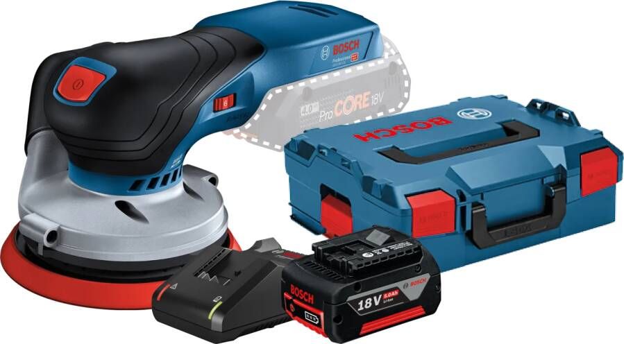 Bosch Professional GEX 18V-125 5 0 Ah GBA Accu Starterspakket
