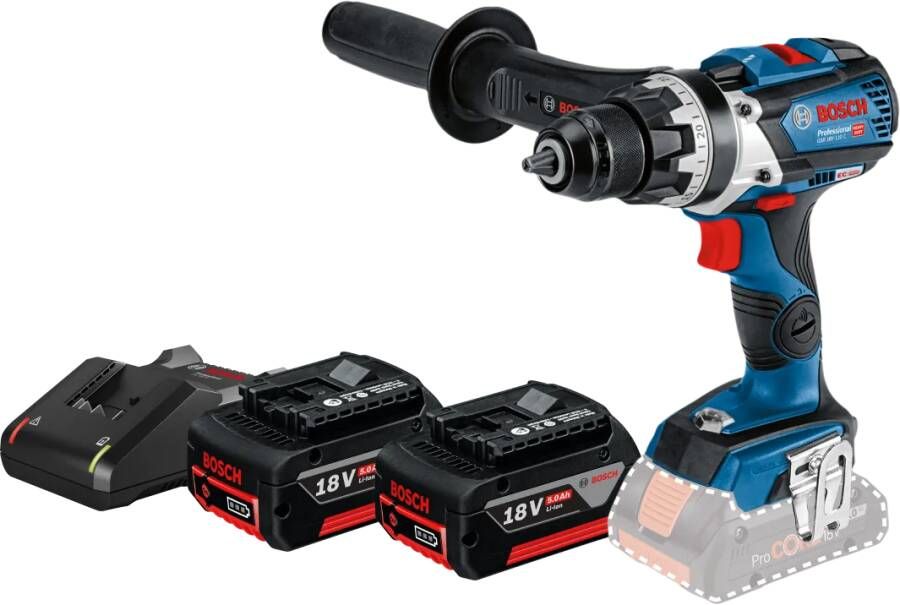 Bosch Professional GSR 18V-110 C 5 0 Ah GBA Accu (2x) Starterspakket