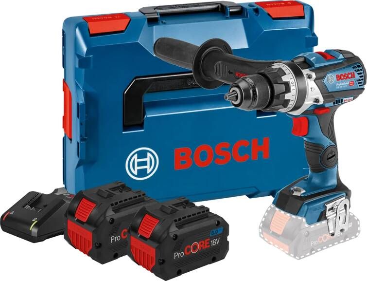 Bosch Professional GSR 18V-110 C 8 0 Ah ProCORE Accu (2x) Starterspakket
