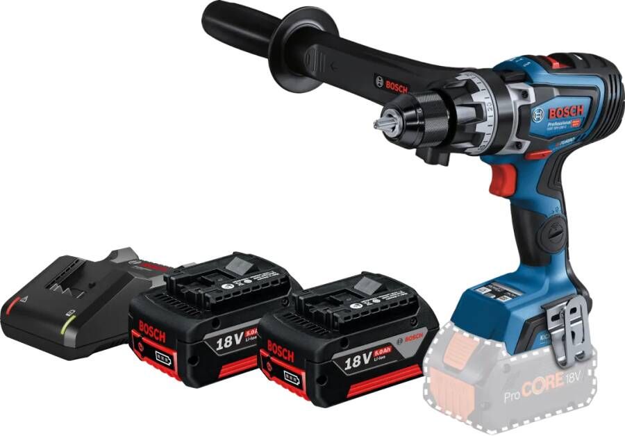 Bosch Professional GSR 18V-150 C 5 0 Ah GBA Accu (2x) Starterspakket