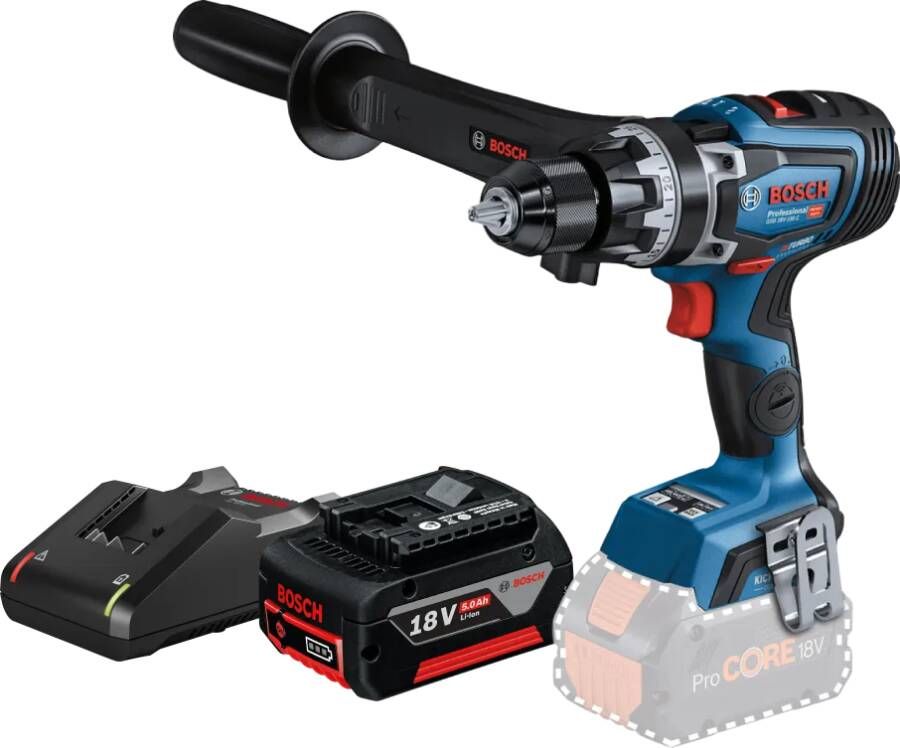Bosch Professional GSR 18V-150 C 5 0 Ah GBA Accu Starterspakket