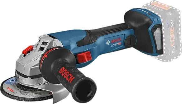 Bosch Professional Bosch GWS 18 V-15 C 18V Li-Ion accu BiTurbo haakse slijper in L-boxx 125mm koolborstelloos