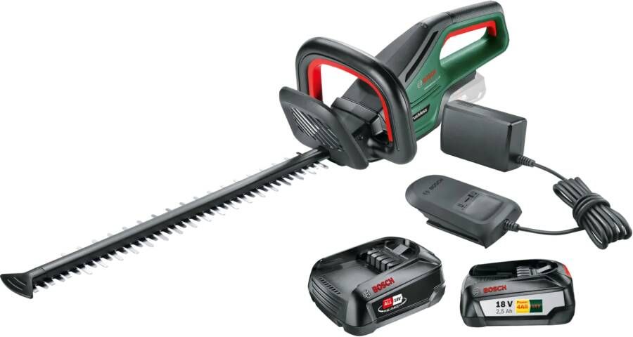 Bosch Universal HedgeCut 18v-50 2 5 Ah Accu (2x) Starterspakket