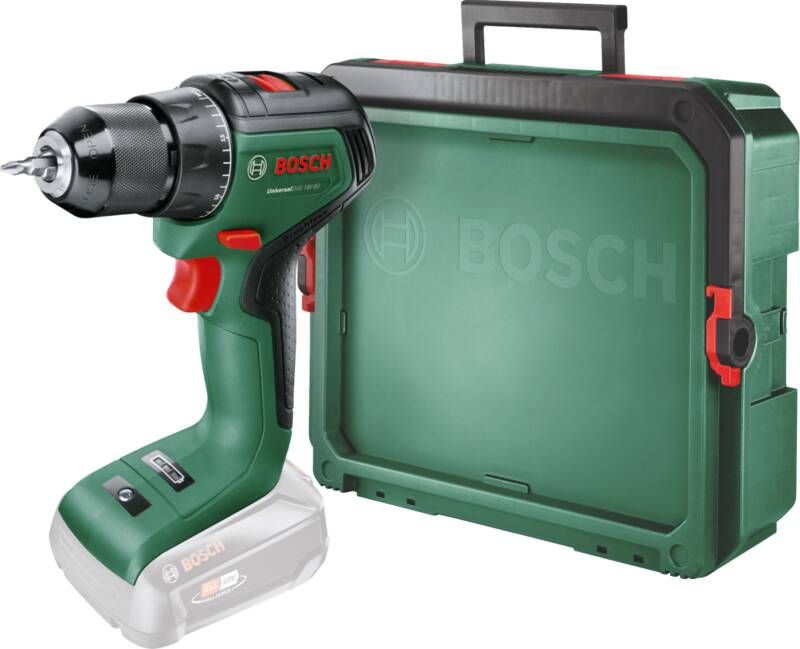 Bosch UniversalDrill 18V-60 + Systembox S