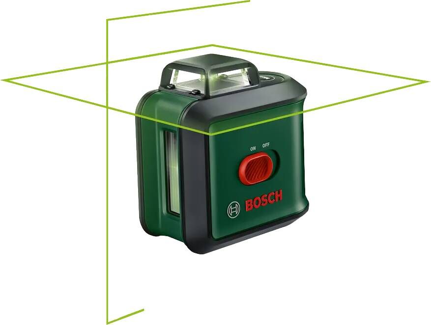 Bosch UniversalLevel 360° Kruislijnlaser Inclusief opbergetui Batterijen