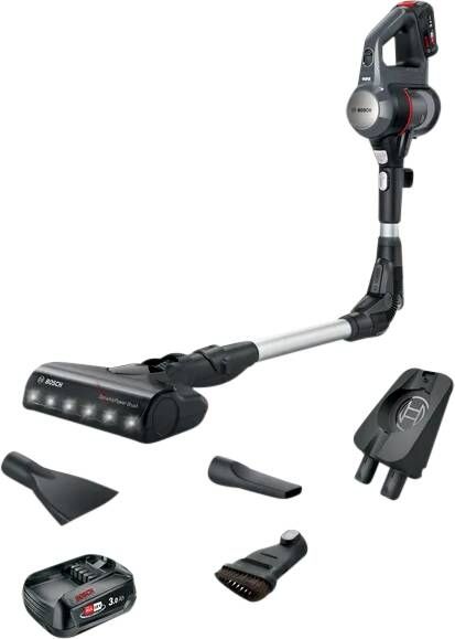 Bosch BBS712A Unlimited 7 Draadloze Steelstofzuiger Grijs