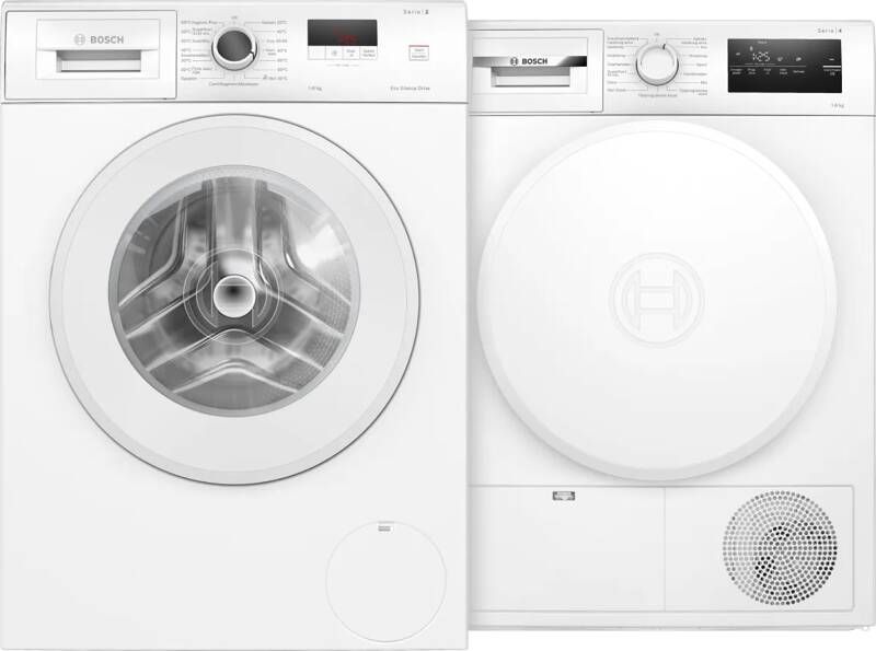Bosch WGE0340CNL + WTH8300CNL