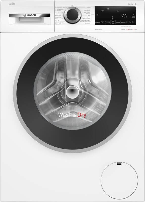 Bosch Serie 6 WNG254A7NL Was-droogcombinatie 10.5 6 kg 1400 rpm