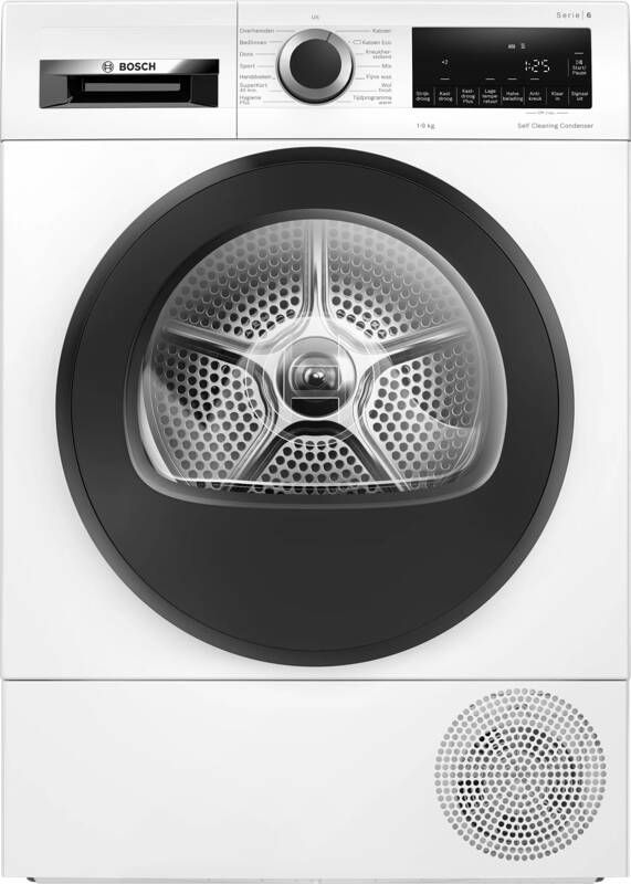 Bosch Serie 6 WQG245D5NL Wasdroger Warmtepompdroger Energielabel A+++