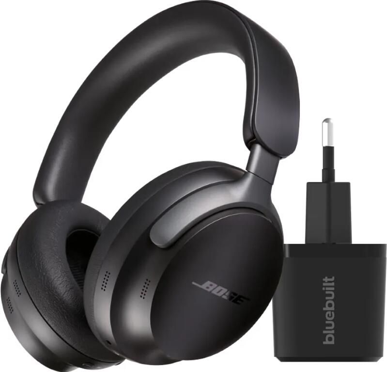 Bose QuietComfort Ultra Headphones Zwart + Oplader