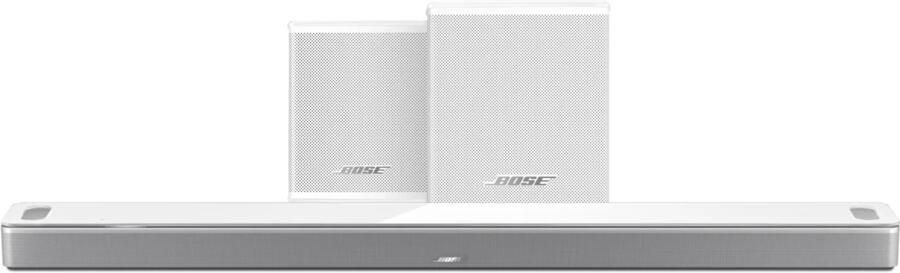 Bose Smart Ultra Soundbar Wit + Surround Speakers Wit
