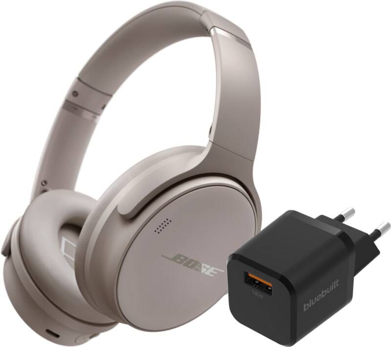 Bose QuietComfort Headphones Beige + Oplader