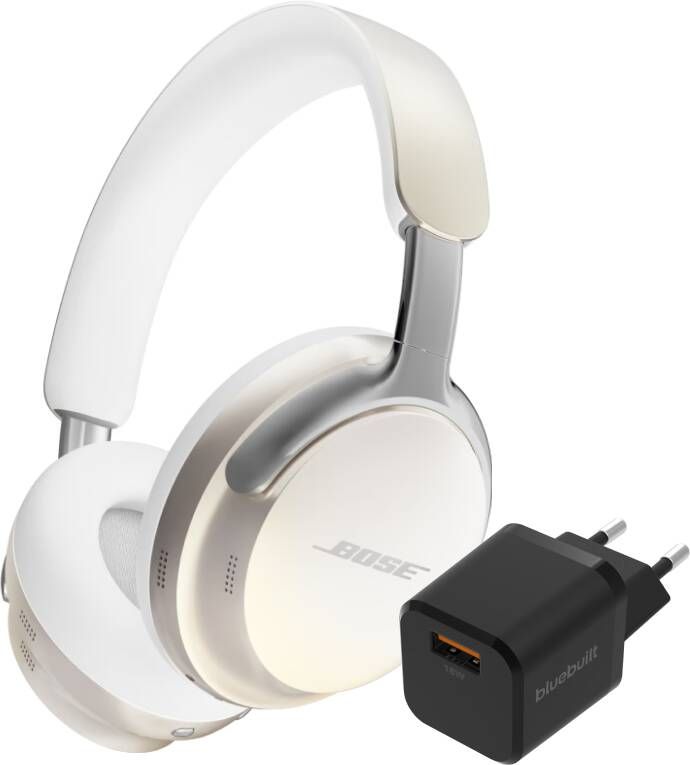 Bose QuietComfort Ultra Headphones Diamant + Oplader