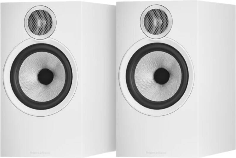 Bowers & Wilkins 606 S3 PER SET Boekenplank speaker Wit