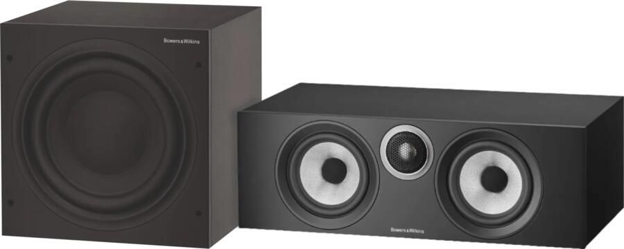 Bowers & Wilkins HTM6 S3 + ASW608 Zwart
