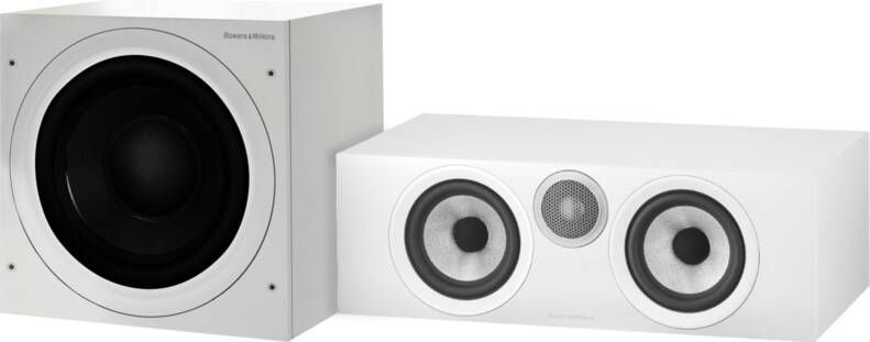Bowers & Wilkins HTM6 S3 + ASW610 Wit