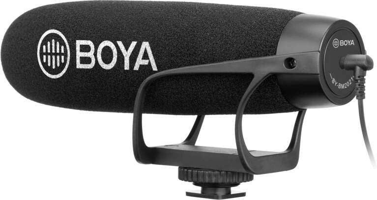Boya Condensator Shotgun Richtmicrofoon BY-BM2021 (Gewicht: 0 063 kg)