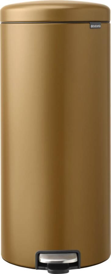 Brabantia NewIcon Pedaalemmer 30 liter Warm Brass