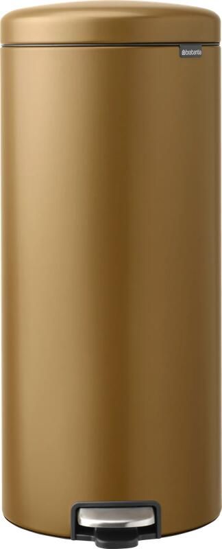 Brabantia NewIcon Pedaalemmer 30 liter Warm Brass