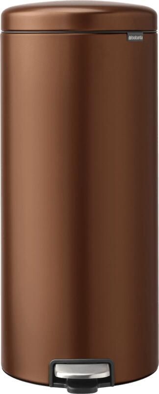 Brabantia NewIcon Pedaalemmer 30 liter Warm Bronze